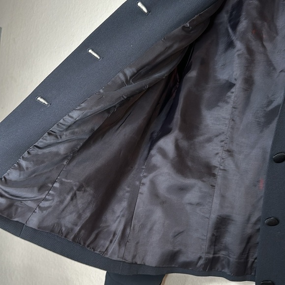 VTG 80’s Nicole Miller Tuxedo Blazer Black Sz 12 Union Made in the USA PRISTINE - Picture 8 of 9